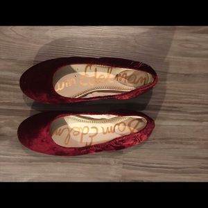 Sam Edelman Velvet Flats